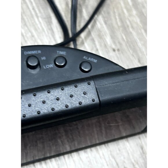 Vintage Radio Shack Digital Alarm Clock Black - Picture 4 of 6